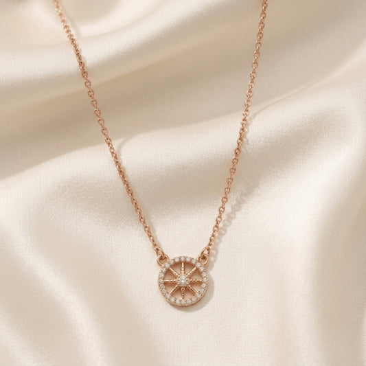 The Celestial Wheel Necklace