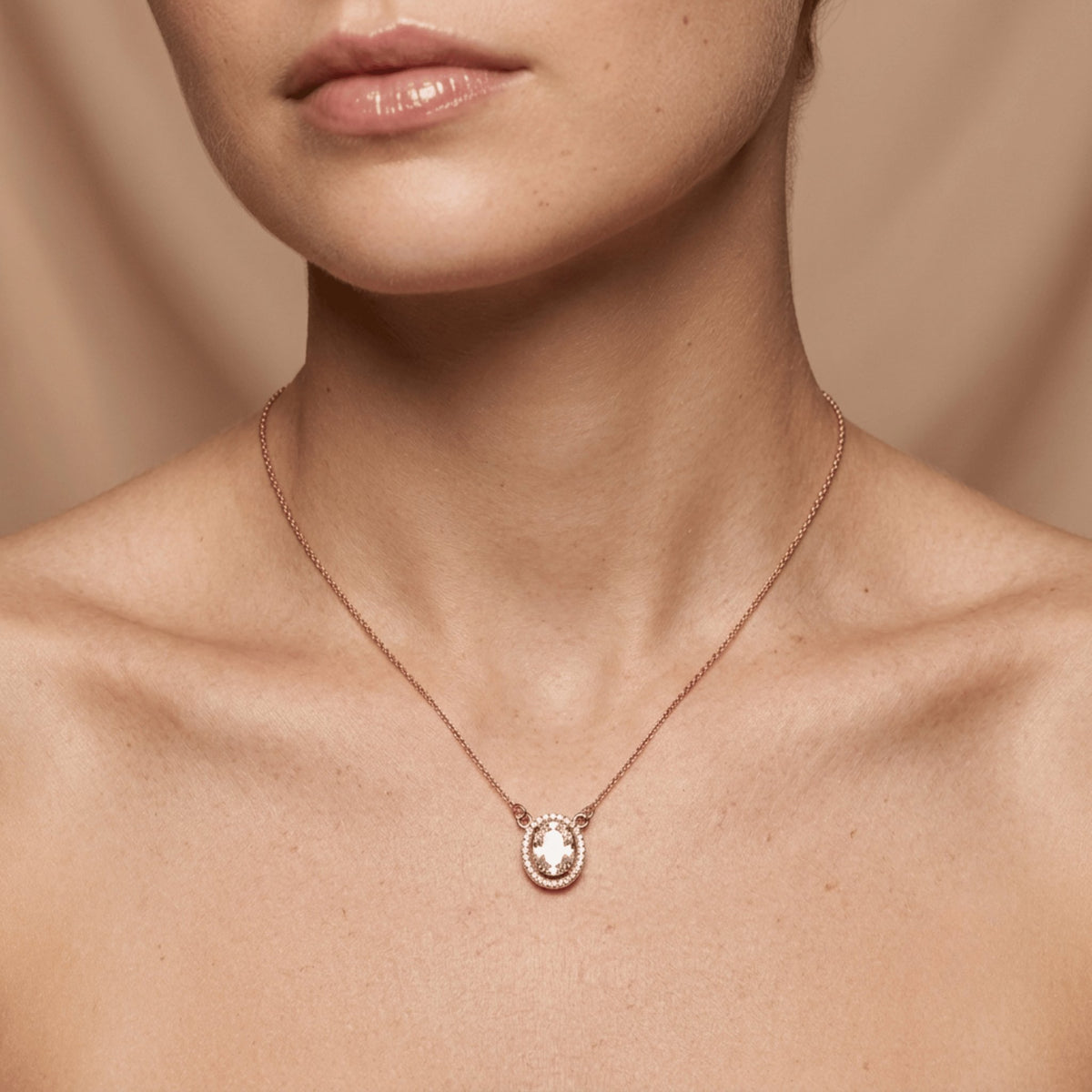 The Timeless Solitaire Necklace
