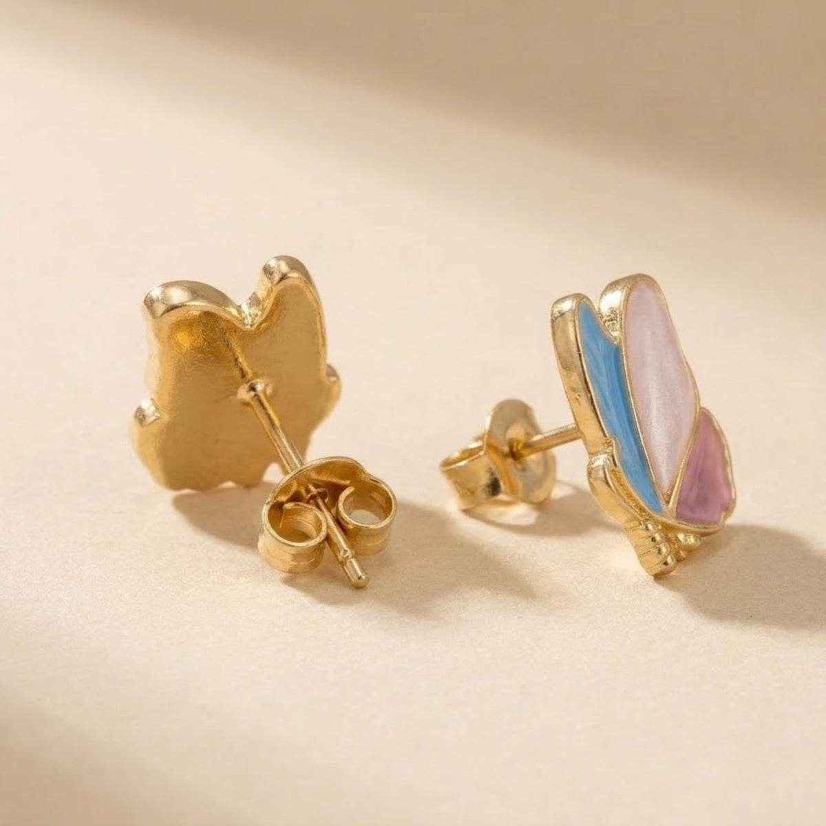 Flutter Pastel Butterfly Studs