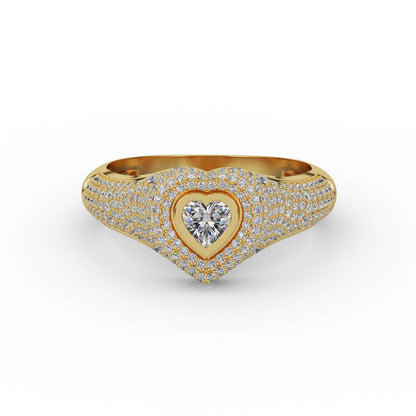 Aure Heart Ring