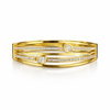 Aura Multi-Row Marquise Bangle
