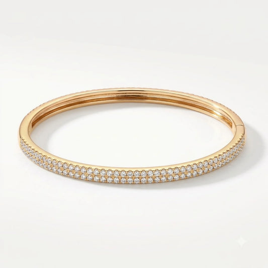Ollien Éternelle Pavé Bangle