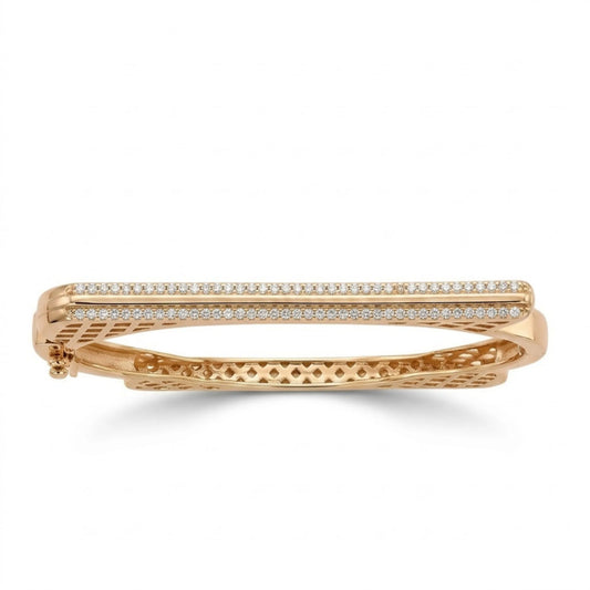 Ollien Monaco Pavé Bar Bangle