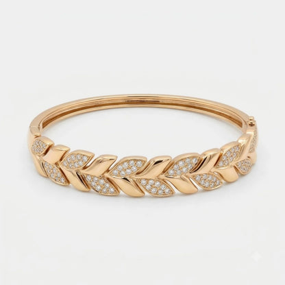Ollien Laurier Leaf Bangle