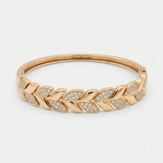 Ollien Laurier Leaf Bangle