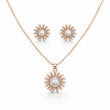 Celestial Pearl Sunburst Jewellery Set