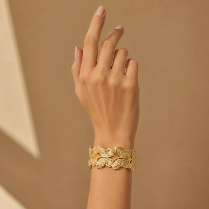 Aurelia Anti-Tarnish Butterfly Cuff