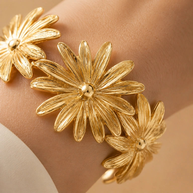 Aurelia Bloom Anti-Tarnish Cuff
