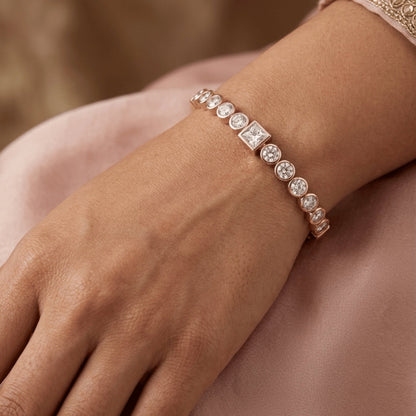 The Rose Gold Celestial Sparkle Bracelet