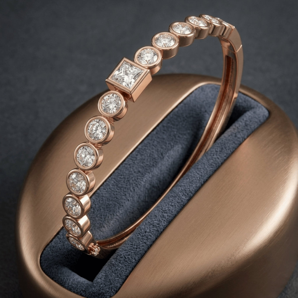 The Rose Gold Celestial Sparkle Bracelet