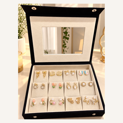 Blossom & Bows Earring Set