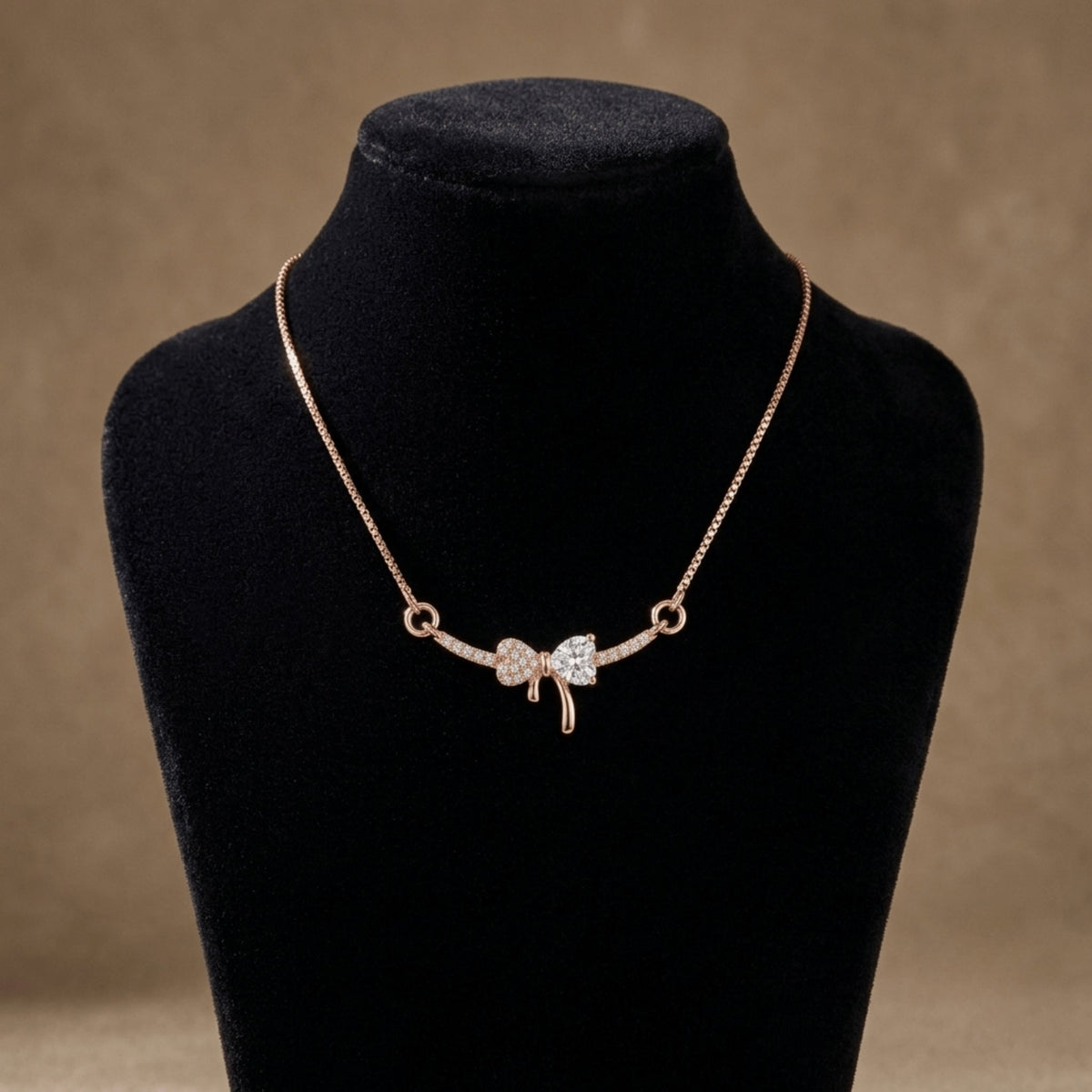 The Dainty Bow Necklace