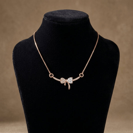 The Dainty Bow Necklace