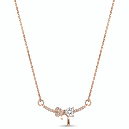 The Dainty Bow Necklace