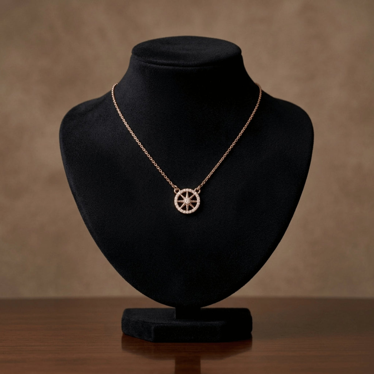 The Celestial Wheel Necklace