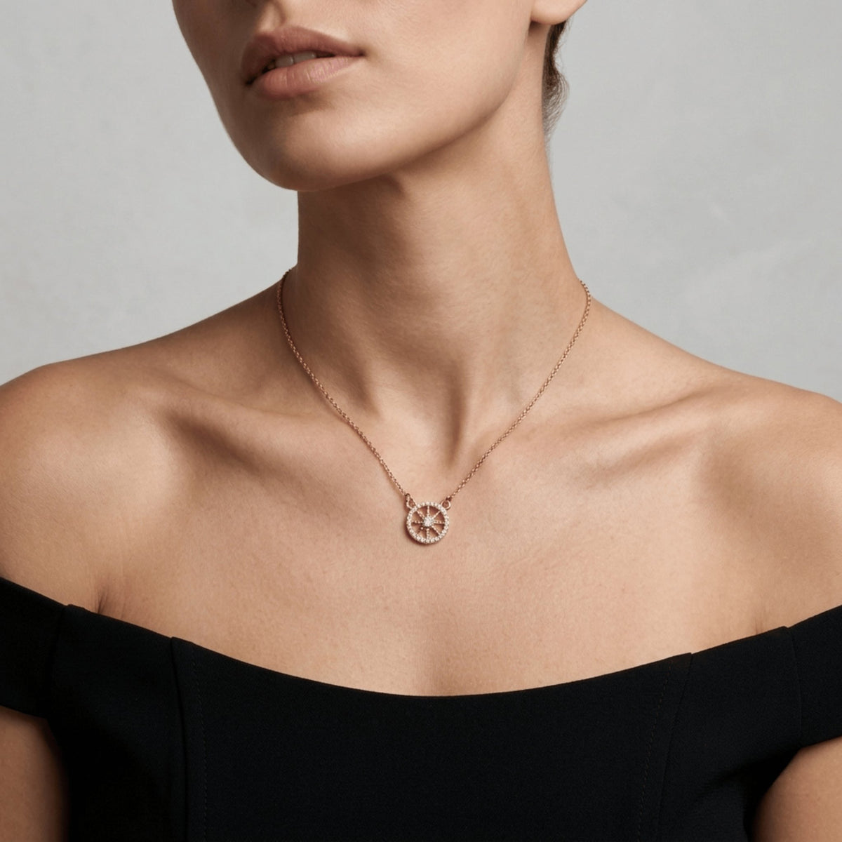 The Celestial Wheel Necklace