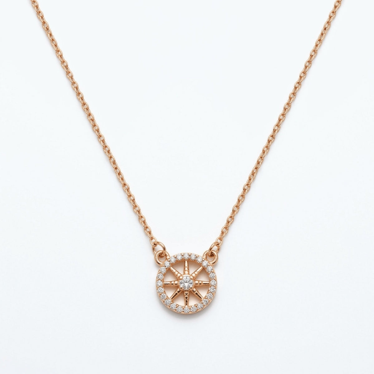 The Celestial Wheel Necklace