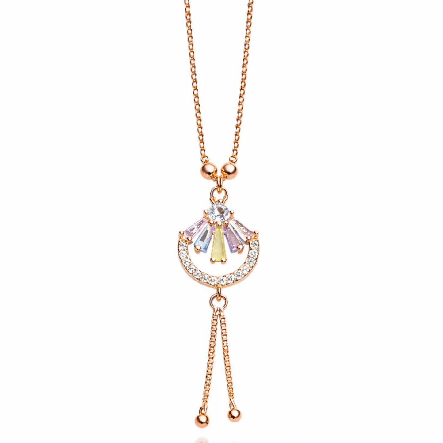 Stellar Glow CZ Necklace