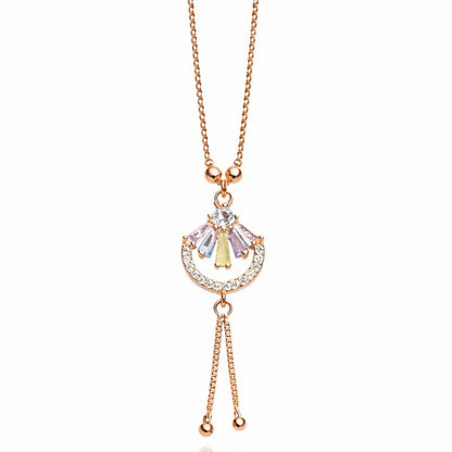 Stellar Glow CZ Necklace