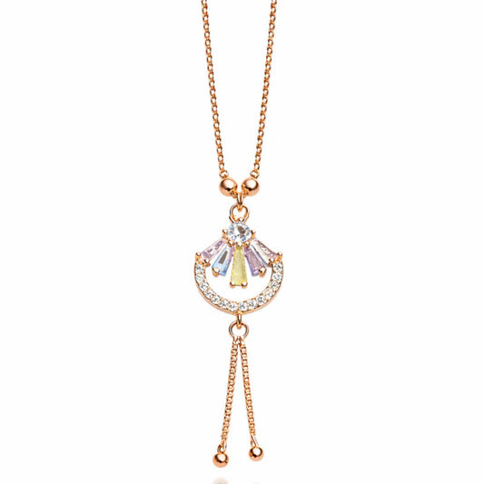 Stellar Glow CZ Necklace