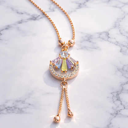 Stellar Glow CZ Necklace