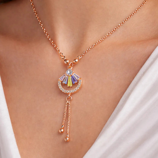 Stellar Glow CZ Necklace