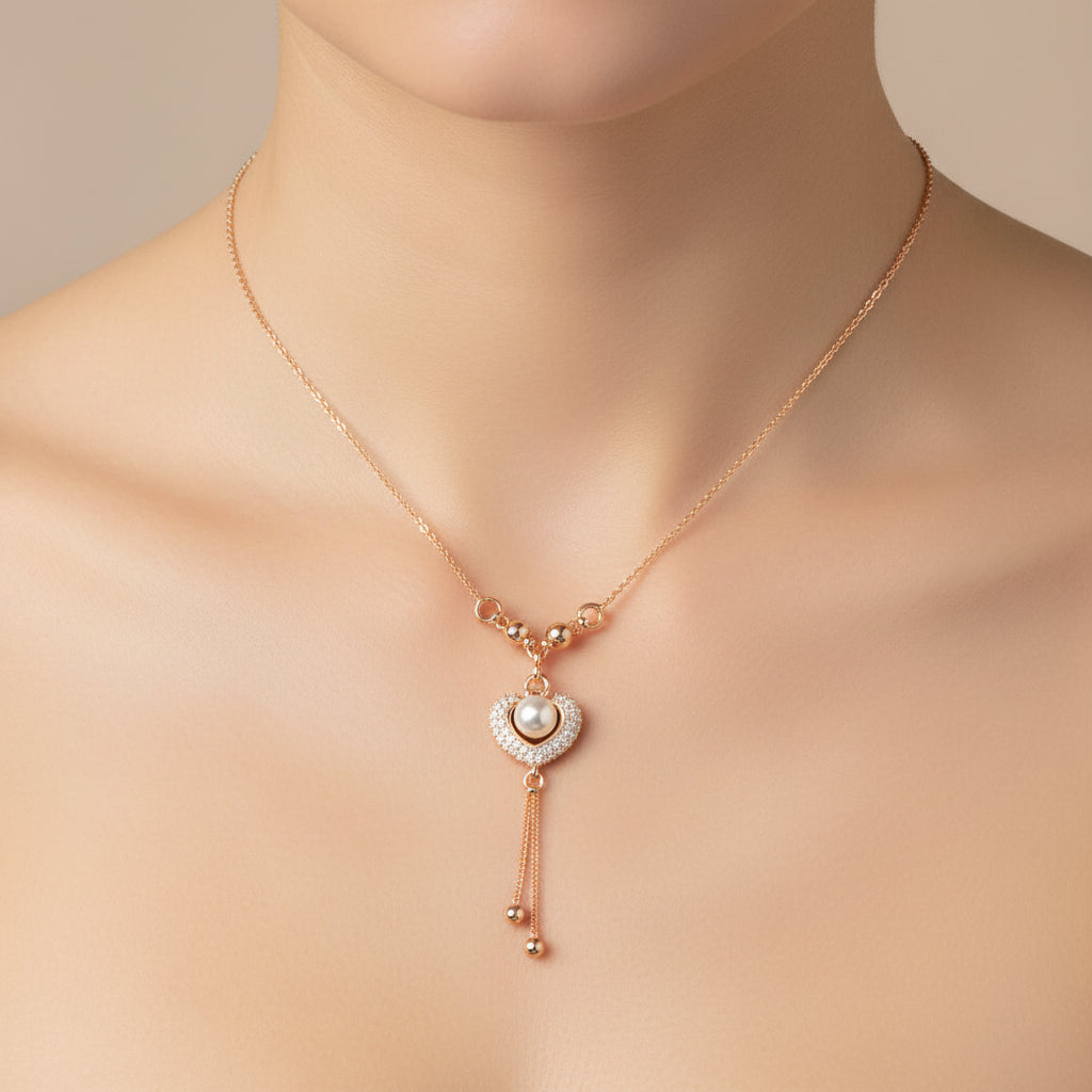 Refined Sparkle CZ Necklace