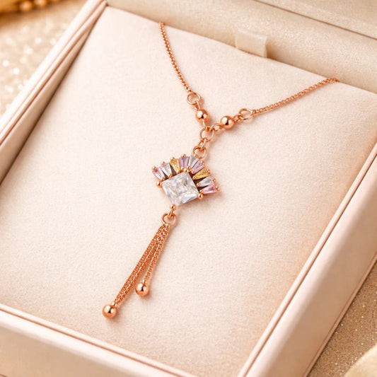 Polished Muse CZ Necklace