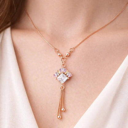 Polished Muse CZ Necklace