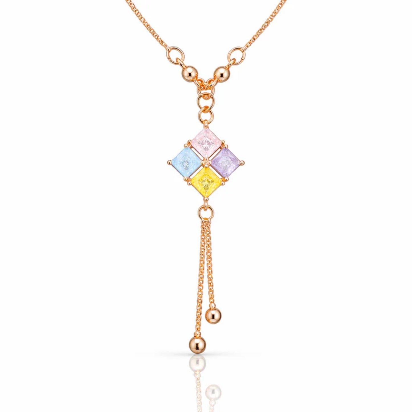 Horizon Shine CZ Necklace