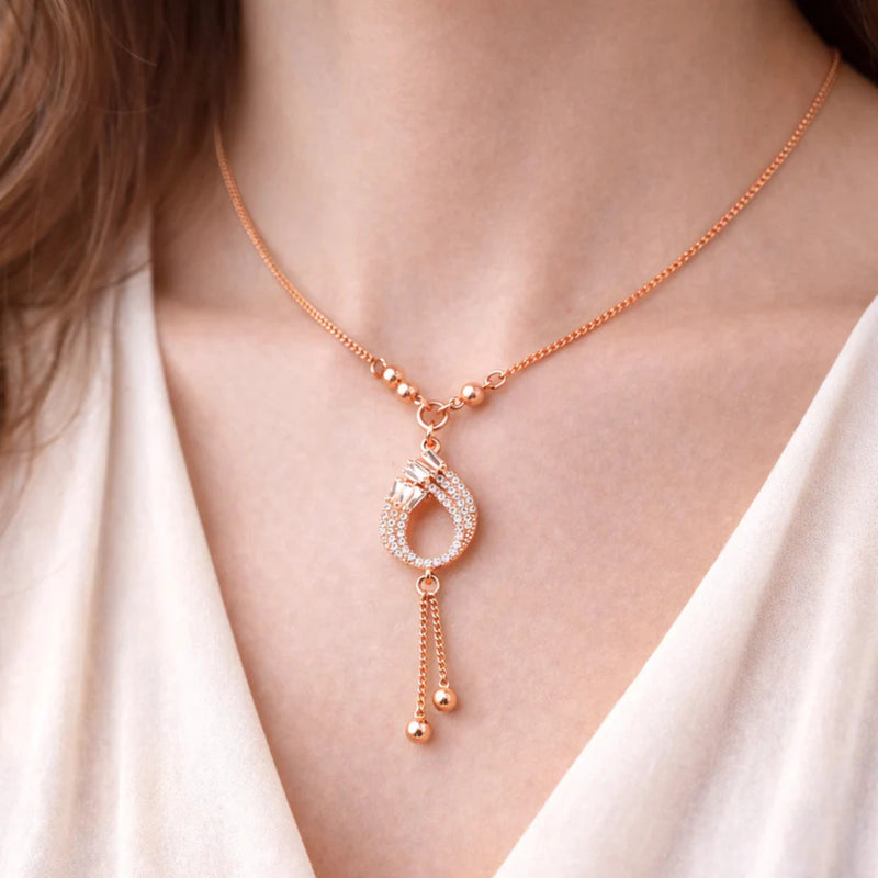 Timeless Radiant CZ Necklace