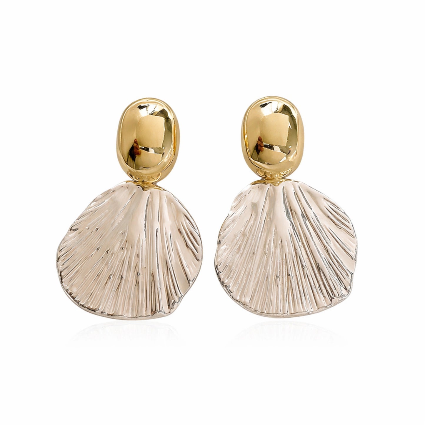Golden Shell Fan Drops