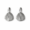 Silver Shell Fan Drops