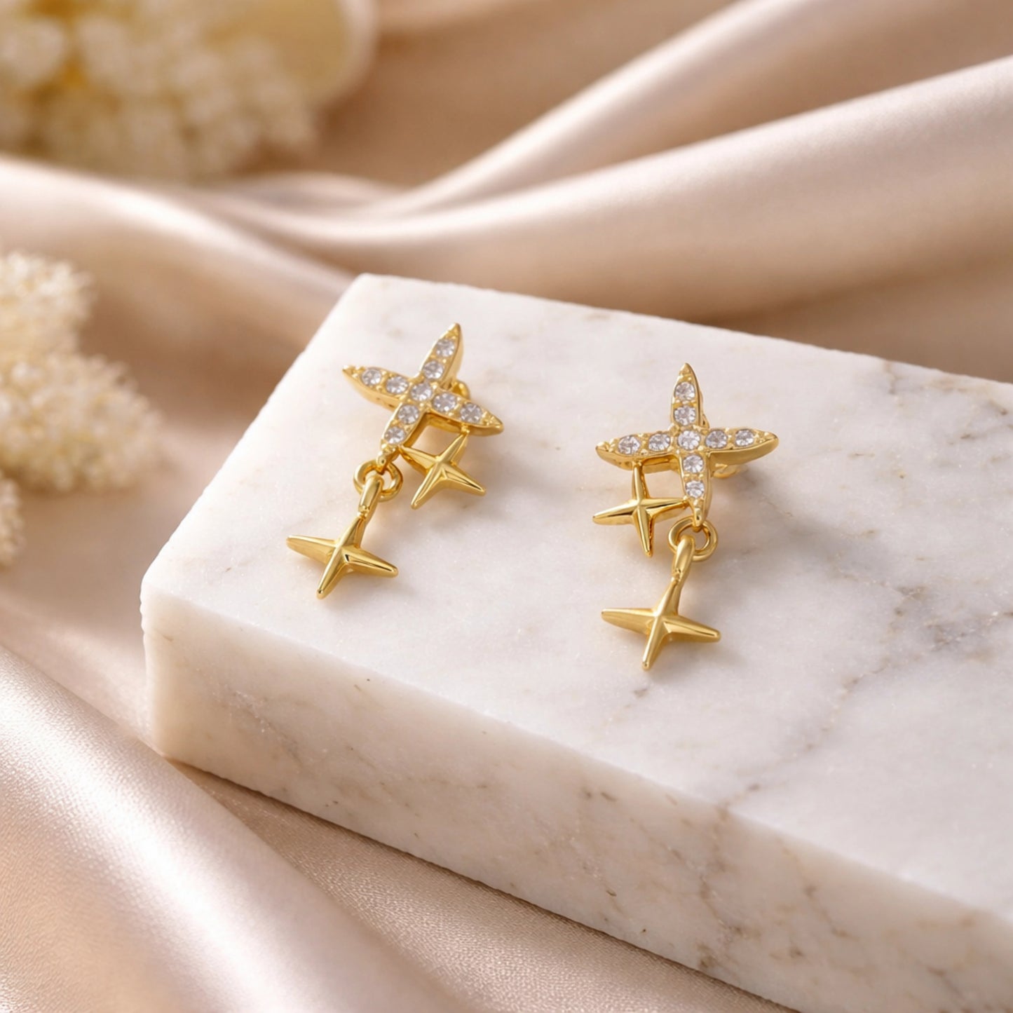 Starline Pearl Accent Drops