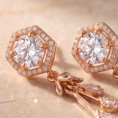 Celeste Drop Spark Earrings
