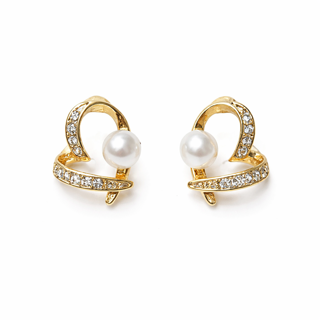 Celestial Pearl Orbit Studs