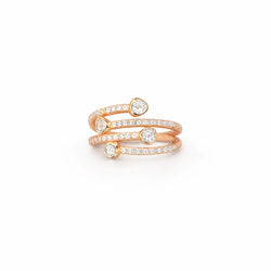 Multi-Layered Enchanted Wrap Ring