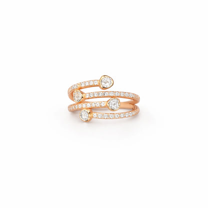 Multi-Layered Enchanted Wrap Ring