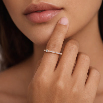Geometric Duo Open Ring