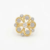 Blooming Radiance Flower Ring