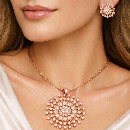 Radiant Sunburst Pendal Set