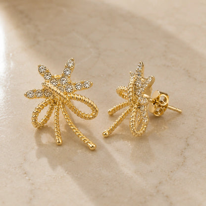 Etoile Ribbon Studs