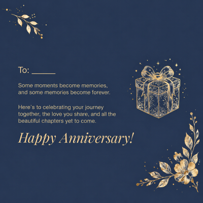 Happy Anniversary