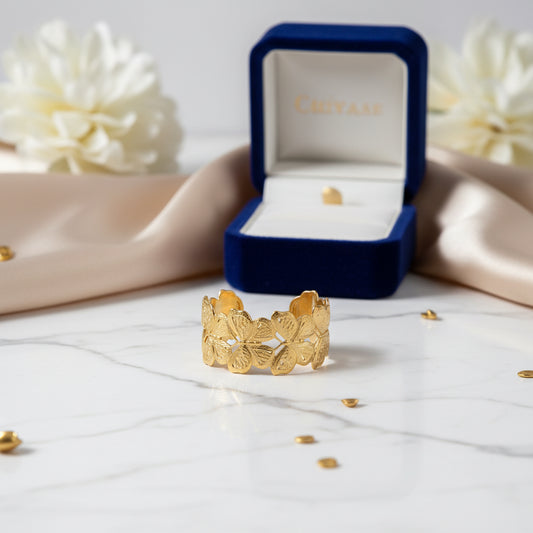 Aurelia Anti-Tarnish Butterfly Cuff