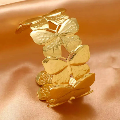 Aurelia Anti-Tarnish Butterfly Cuff