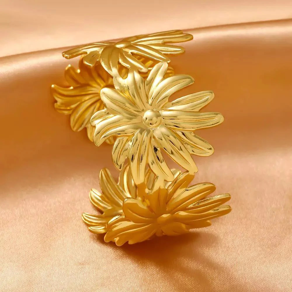 Aurelia Bloom Anti-Tarnish Cuff