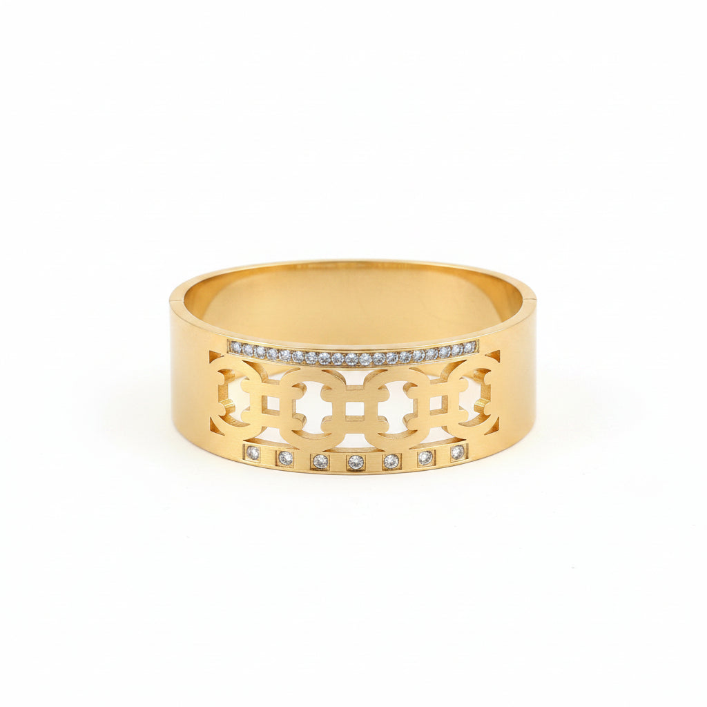 Lumière Anti-Tarnish Filigree Cuff