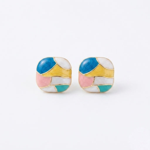 Mosaic Petal Studs