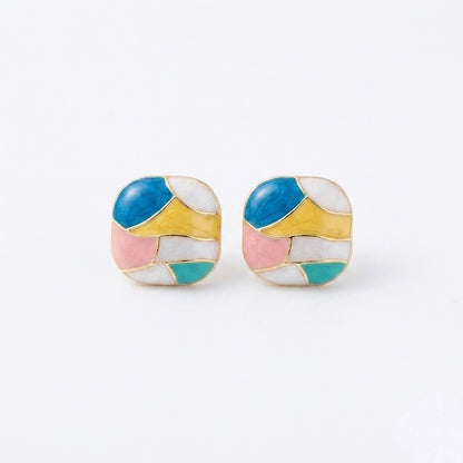 Mosaic Petal Studs