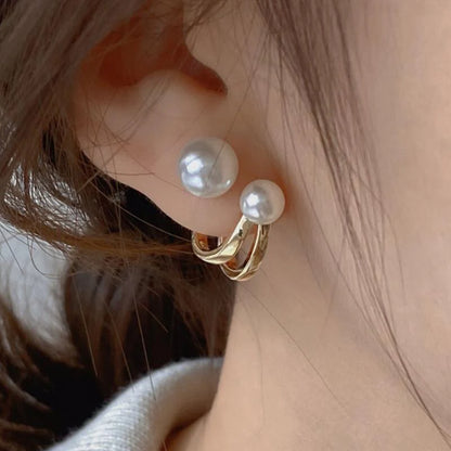 Lumière Double Pearl Cuffs